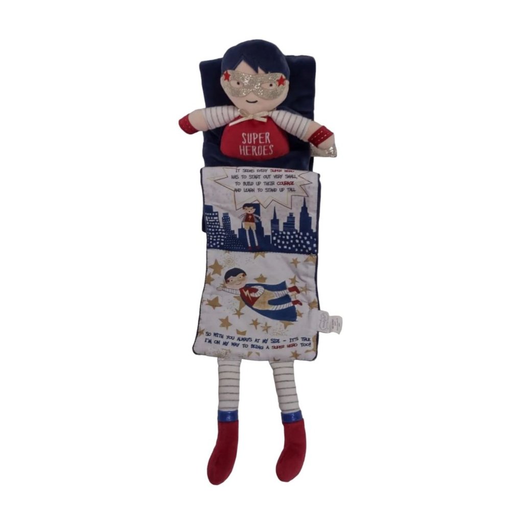 Mud Pie Super Hero Plush Book
